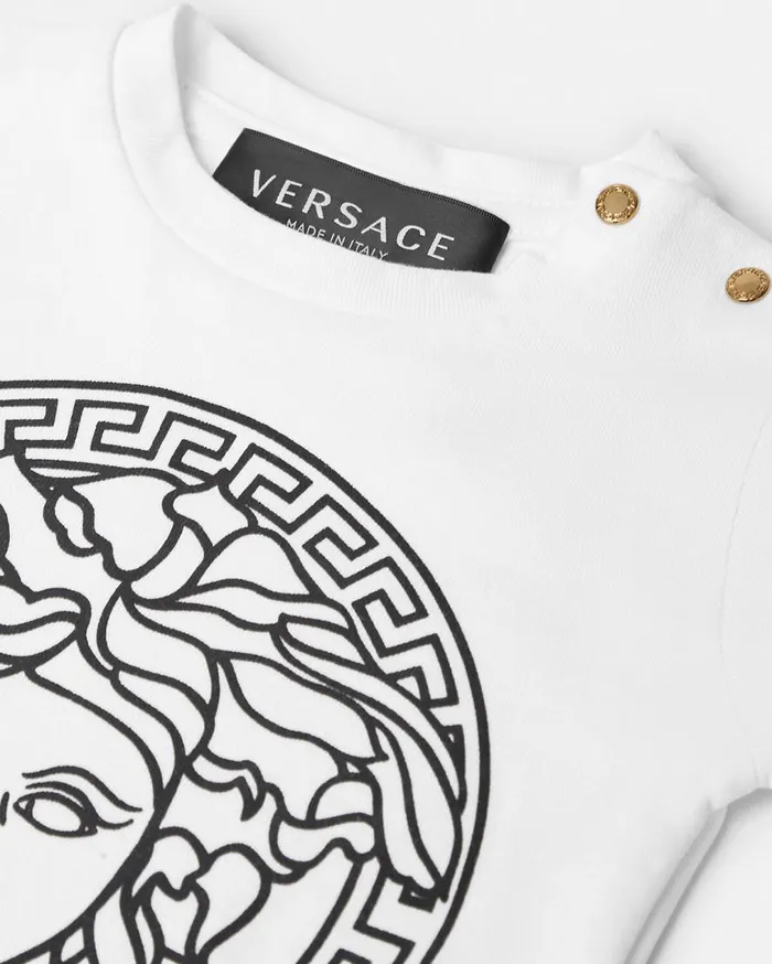 Versace Clothing Medusa Baby TShirt Blackwhite 8211 Children Versace Clothing Medusa Baby TShirt Blackwhite 8211 Children
