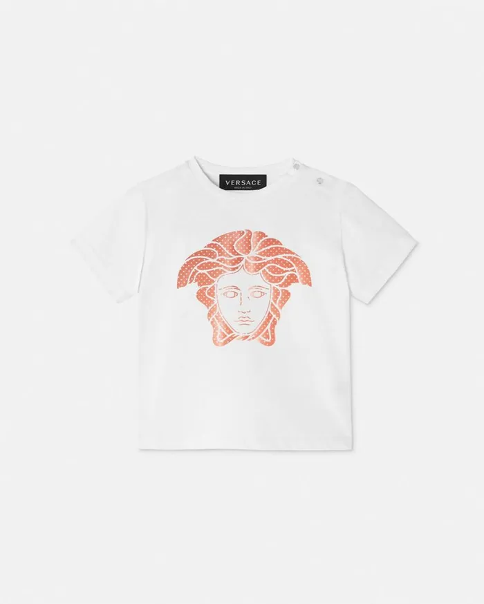 Versace Clothing Medusa Baby TShirt White 8211 Children