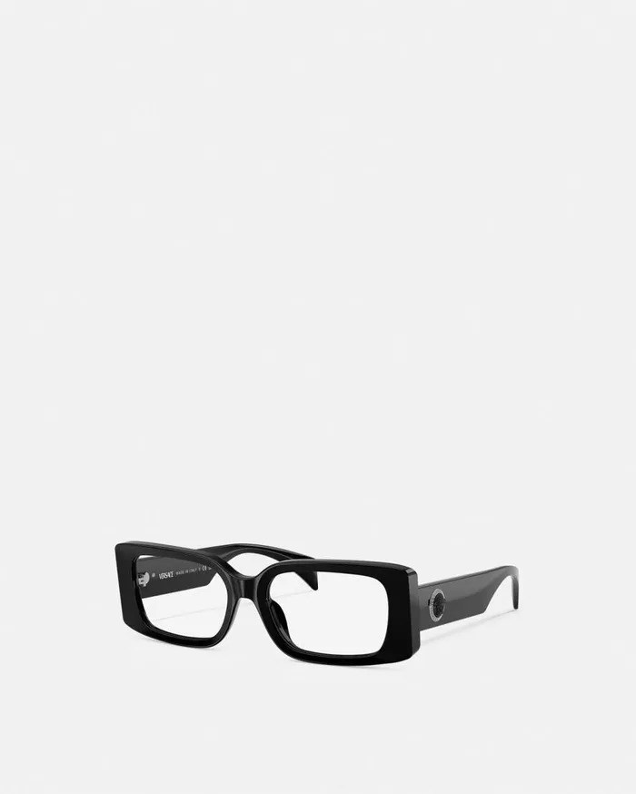 Versace Eyeglass Frames Medusa Medallion Glasses Black 8211 Women