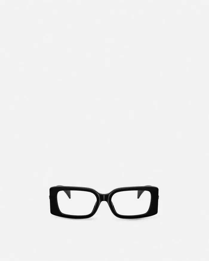 Versace Eyeglass Frames Medusa Medallion Glasses Black 8211 Women Versace Eyeglass Frames Medusa Medallion Glasses Black 8211 Women