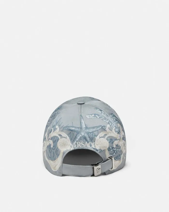 Versace Hats and Caps Barocco Sea Baseball Cap Blueprint 8211 WomenMen Versace Hats and Caps Barocco Sea Baseball Cap Blueprint 8211 WomenMen