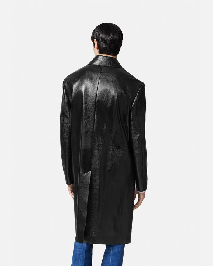 Versace Jackets and Coats Long Leather Coat Black 8211 Men Versace Jackets and Coats Long Leather Coat Black 8211 Men