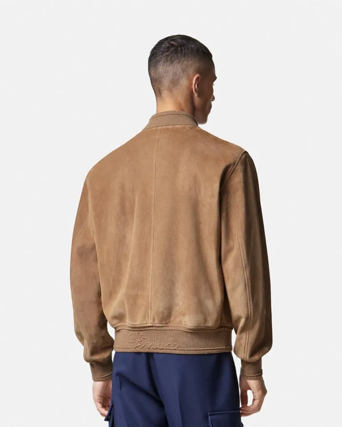 Versace Jackets and Coats Versace Nautical Logo Bomber Jacket Brown 8211 Men Versace Jackets and Coats Versace Nautical Logo Bomber Jacket Brown 8211 Men