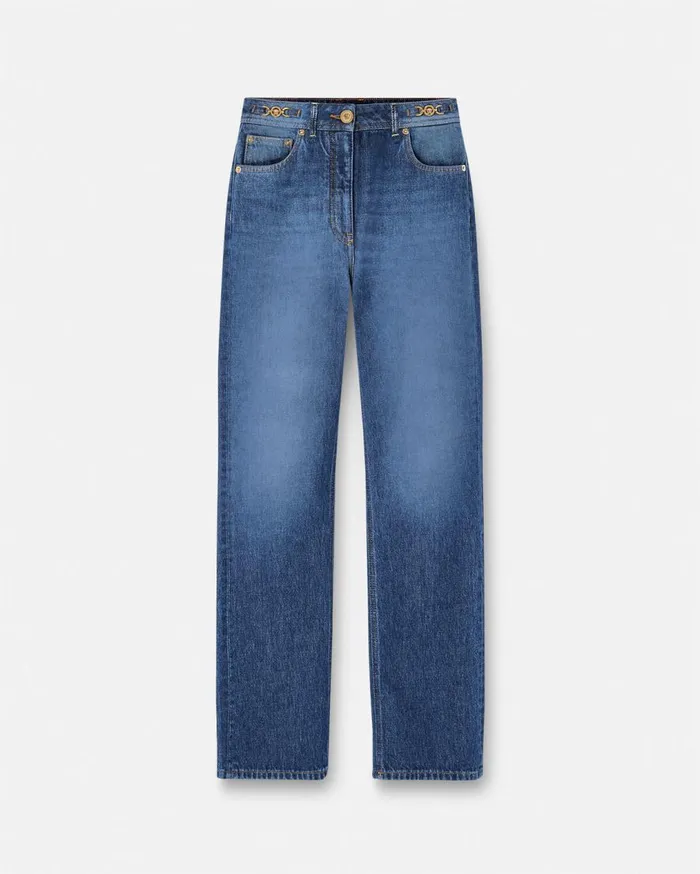 Versace Pants and Shorts Medusa 03995 RegularFit Jeans Blue 8211 Women