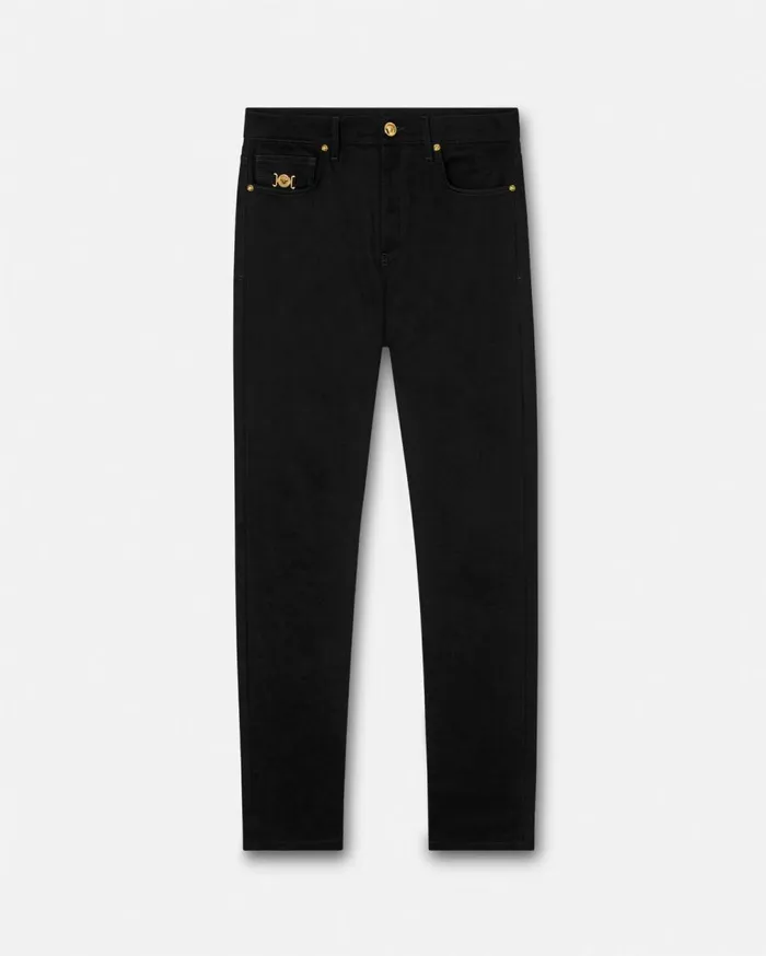 Versace Pants and Shorts RegularFit Jeans Black 8211 Men