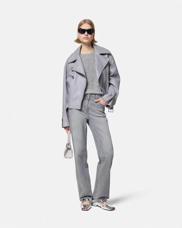 Versace Pants and Shorts RegularFit Jeans Gray 8211 Women Versace Pants and Shorts RegularFit Jeans Gray 8211 Women