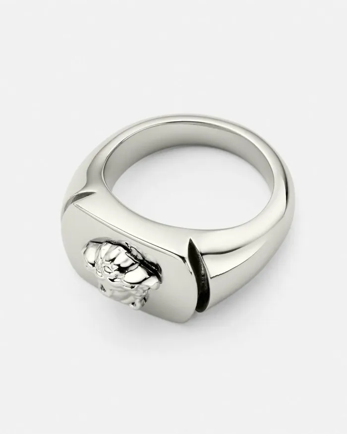 Versace Rings Medusa Ring Silver 8211 WomenMen Versace Rings Medusa Ring Silver 8211 WomenMen
