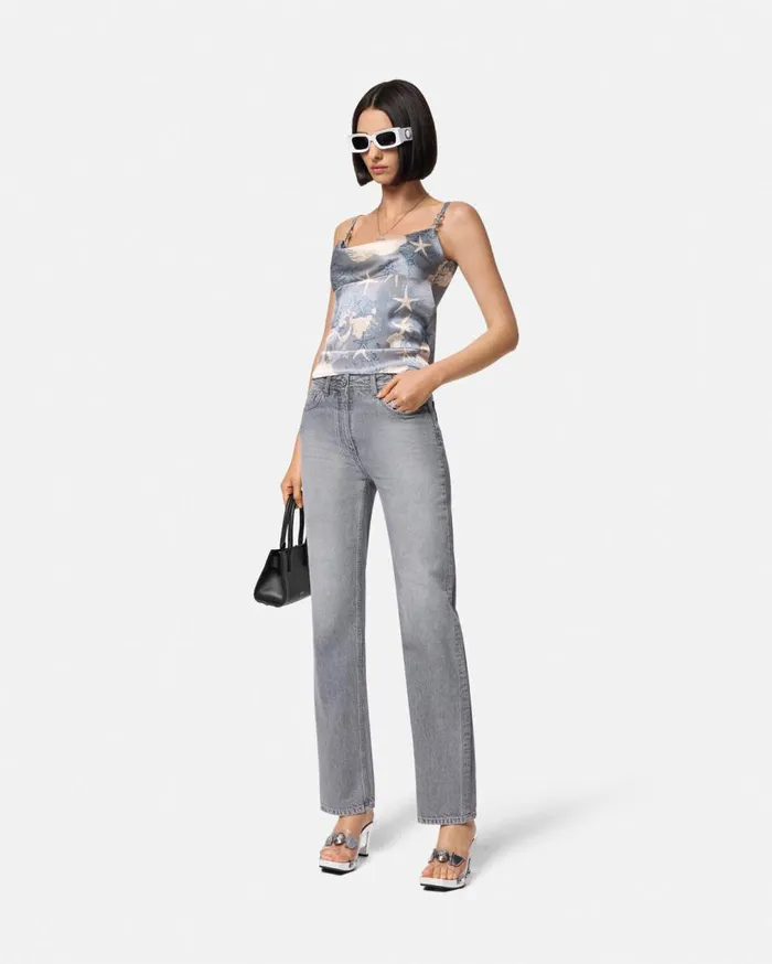 Versace Shirts and Tops Barocco Sea Silk Cowl Camisole Top Blueprint 8211 Women Versace Shirts and Tops Barocco Sea Silk Cowl Camisole Top Blueprint 8211 Women