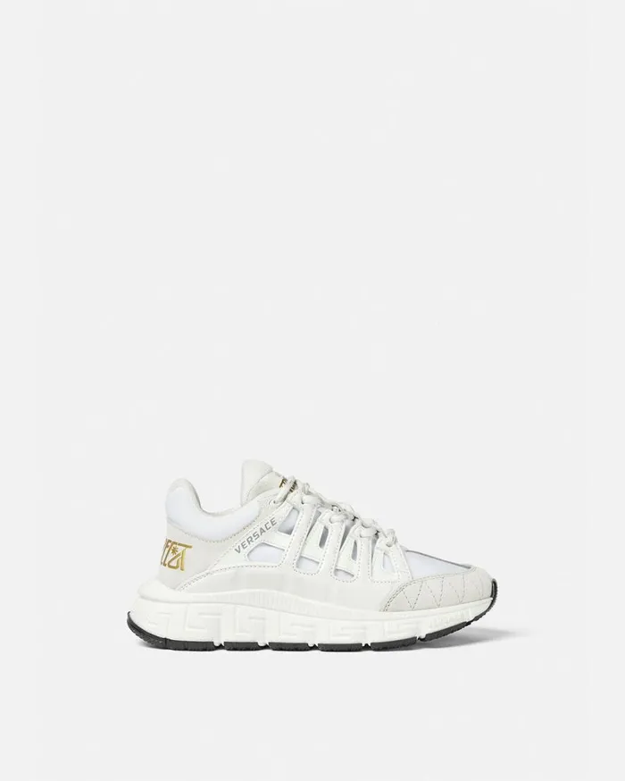 Versace Shoes Trigreca Kids Sneakers Whiteprint 8211 Children