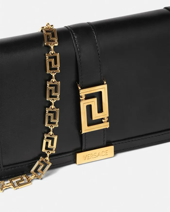 Versace Shoulder and Crossbody Greca Goddess Mini Bag Blackgold 8211 Women