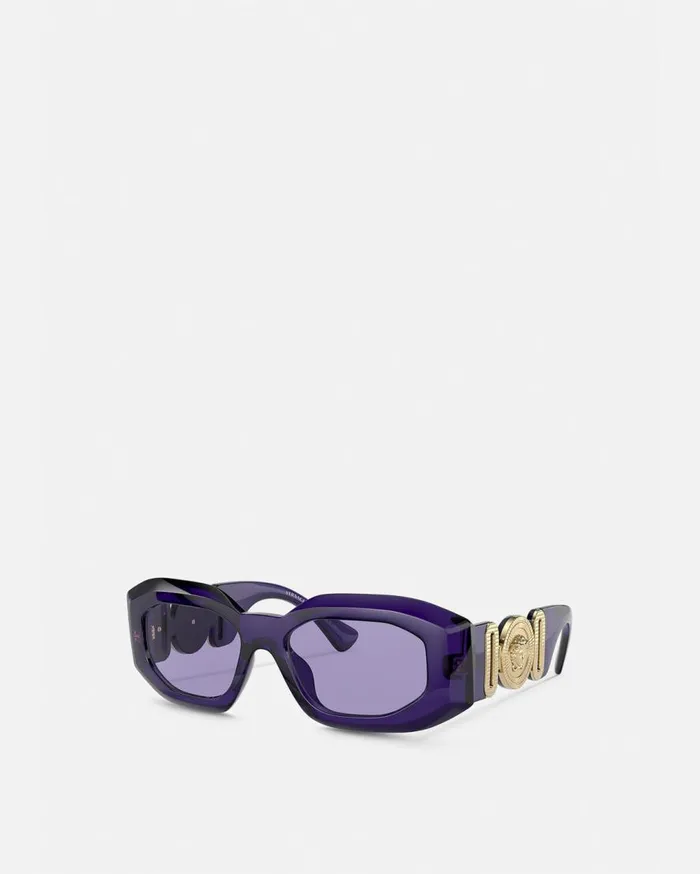 Versace Sunglasses Maxi Medusa Biggie Sunglasses Purple 8211 Women