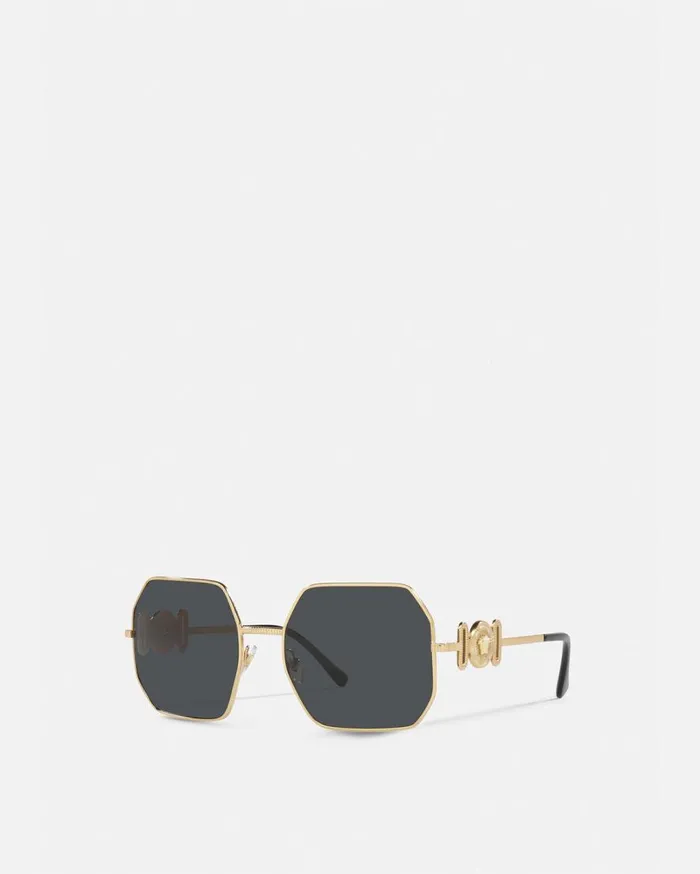 Versace Sunglasses Medusa Biggie Sunglasses Gold 8211 Women