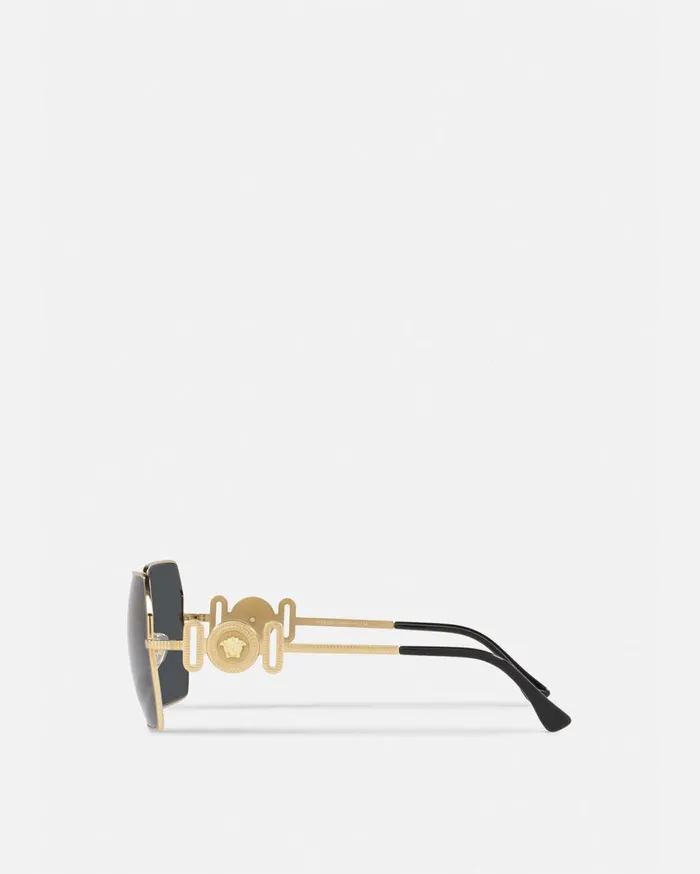 Versace Sunglasses Medusa Biggie Sunglasses Gold 8211 Women Versace Sunglasses Medusa Biggie Sunglasses Gold 8211 Women