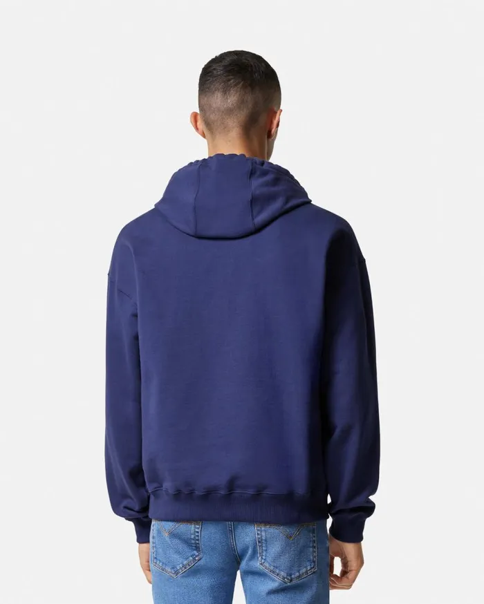 Versace Sweatshirts La Medusa Hoodie Blue 8211 Men Versace Sweatshirts La Medusa Hoodie Blue 8211 Men