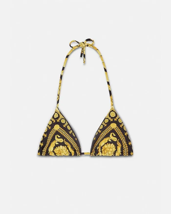 Versace Swimwear Barocco Bikini Top Print 8211 Women