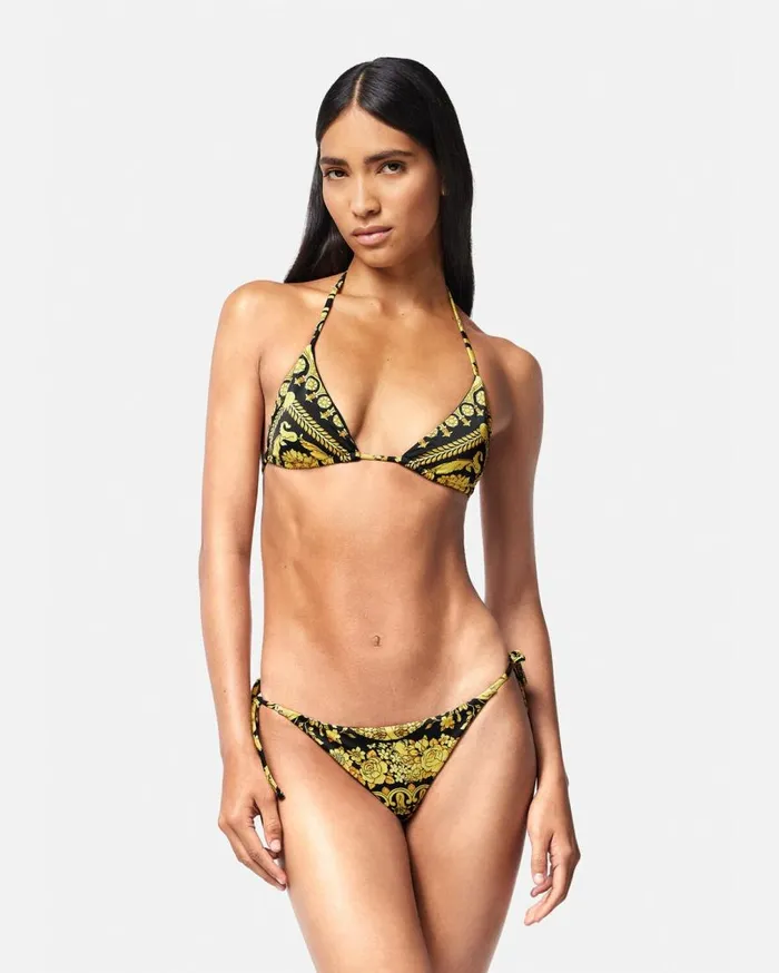 Versace Swimwear Barocco Bikini Top Print 8211 Women Versace Swimwear Barocco Bikini Top Print 8211 Women