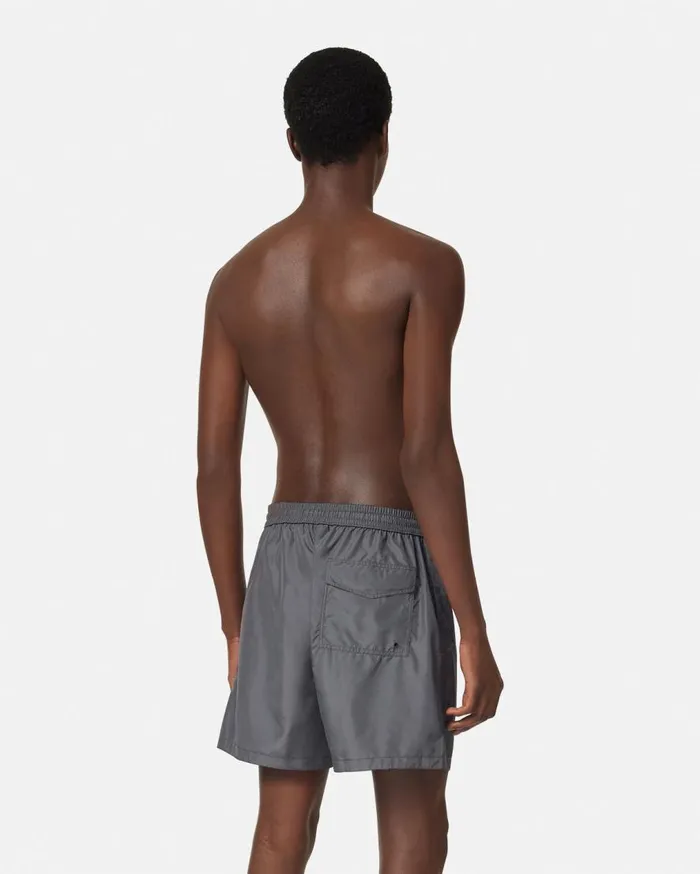 Versace Swimwear Barocco Reversible Boardshorts Blackprint 8211 Men Versace Swimwear Barocco Reversible Boardshorts Blackprint 8211 Men