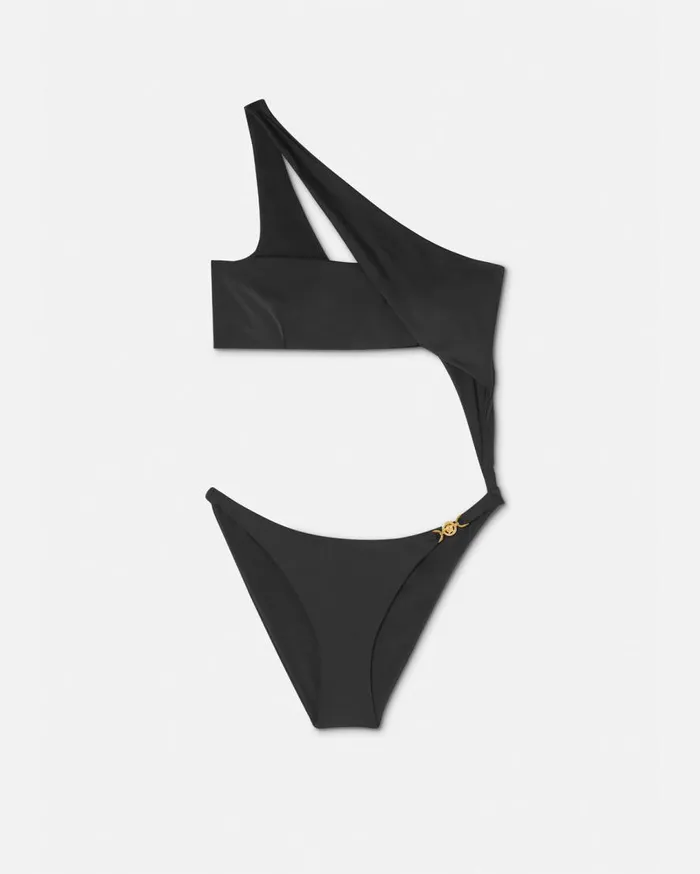 Versace Swimwear Medusa 03995 Cutout Swimsuit Black 8211 Women