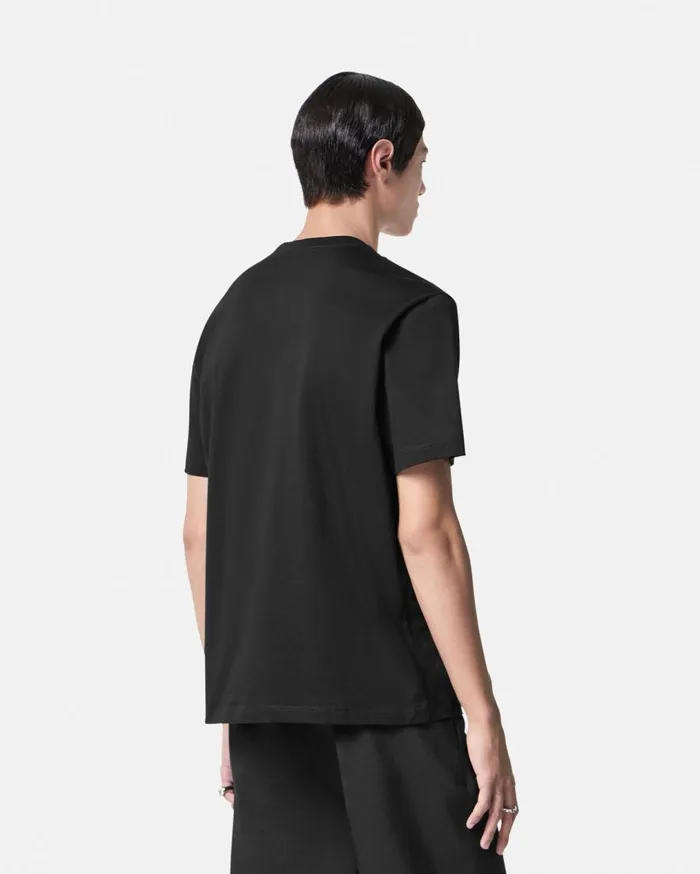 Versace TShirts and Polos Versace Nautical Logo TShirt Black 8211 Men Versace TShirts and Polos Versace Nautical Logo TShirt Black 8211 Men