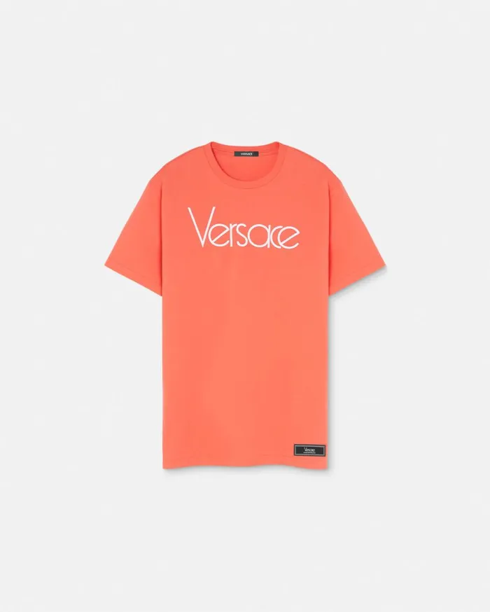 Versace TShirts and Sweatshirts 1978 ReEdition Logo TShirt 2r440 8211 Women