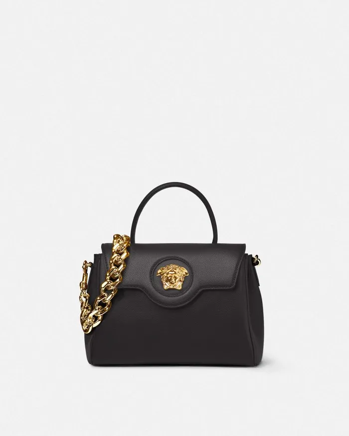 Versace Top Handle La Medusa Handbag Black 8211 Women