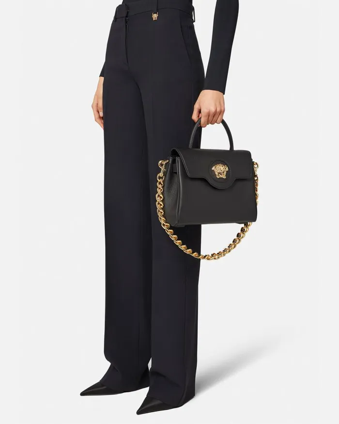 Versace Top Handle La Medusa Handbag Black 8211 Women Versace Top Handle La Medusa Handbag Black 8211 Women