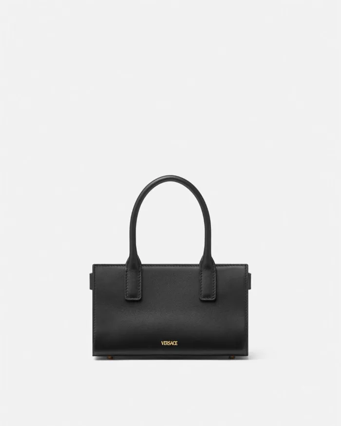 Versace Totes Medusa 03995 Small Tote Bag Blackgold 8211 Women Versace Totes Medusa 03995 Small Tote Bag Blackgold 8211 Women