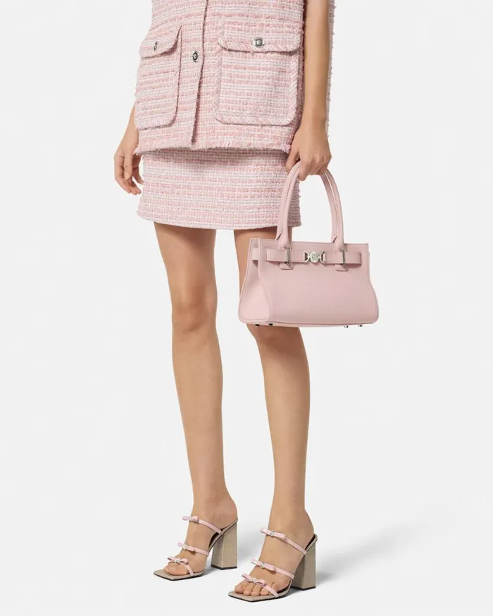Versace Totes Medusa 03995 Tote Bag Light Pink 8211 Women Versace Totes Medusa 03995 Tote Bag Light Pink 8211 Women