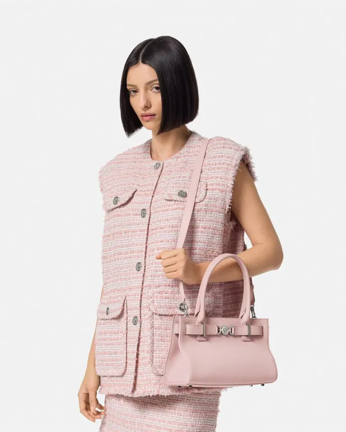Versace Totes Medusa 03995 Tote Bag Light Pink 8211 Women Versace Totes Medusa 03995 Tote Bag Light Pink 8211 Women