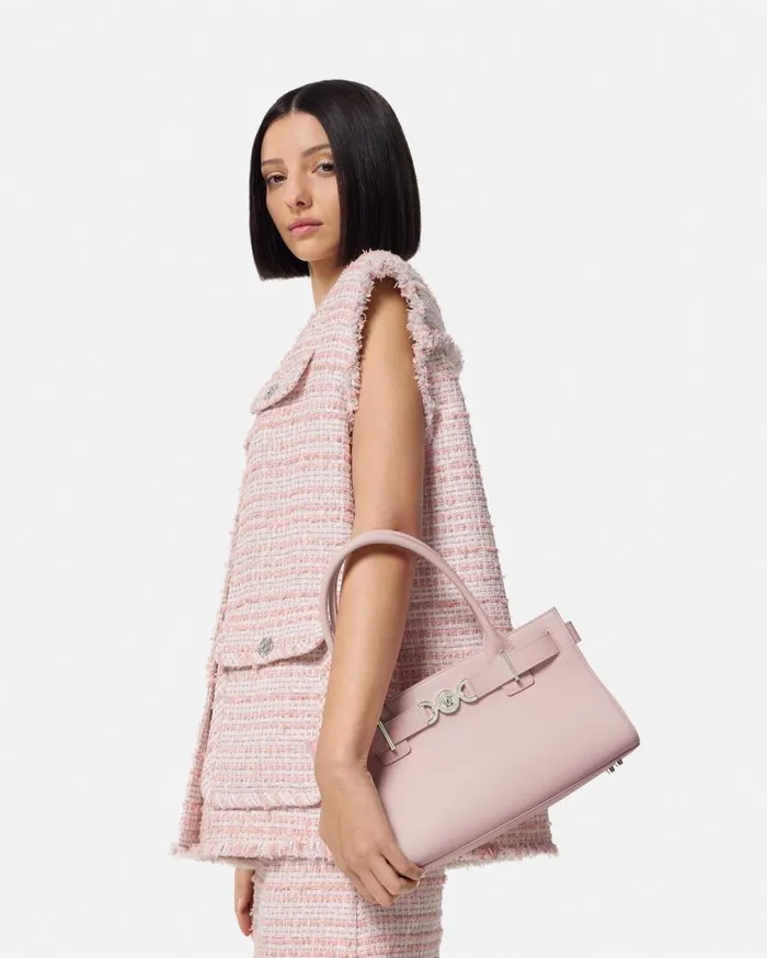 Versace Totes Medusa 03995 Tote Bag Light Pink 8211 Women Versace Totes Medusa 03995 Tote Bag Light Pink 8211 Women