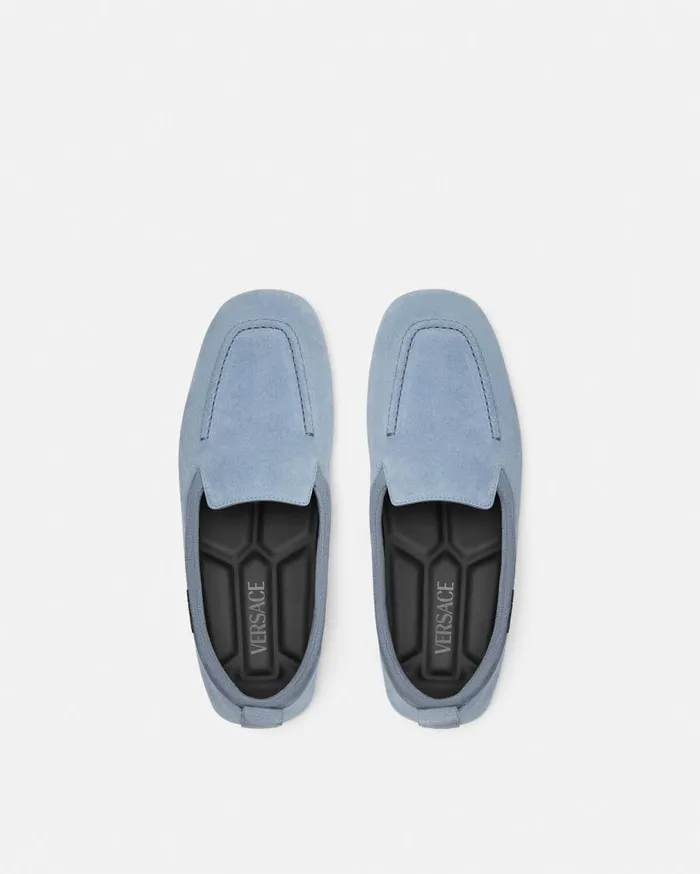 Versace Villa Villa Suede Driver Shoes Brown 8211 Men Versace Villa Villa Suede Driver Shoes Brown 8211 Men