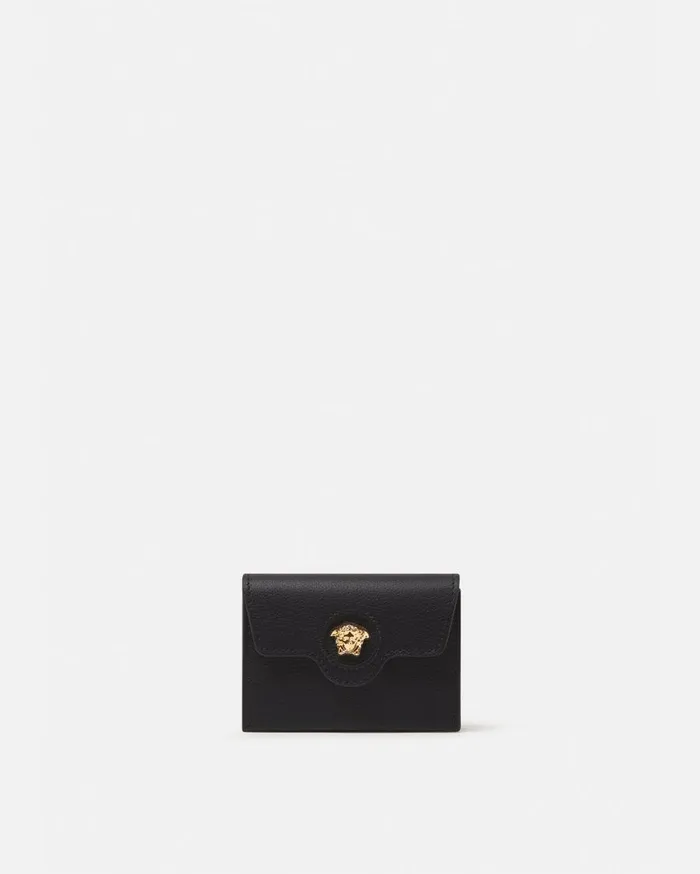 Versace Wallets La Medusa Card Holder Black 8211 Women