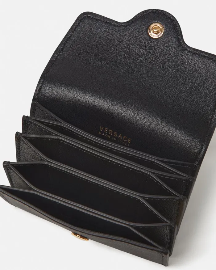 Versace Wallets La Medusa Card Holder Black 8211 Women Versace Wallets La Medusa Card Holder Black 8211 Women