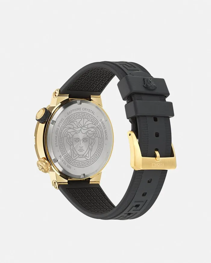 Versace Watches Greca Logo Diver Watch Blackgold 8211 Men Versace Watches Greca Logo Diver Watch Blackgold 8211 Men