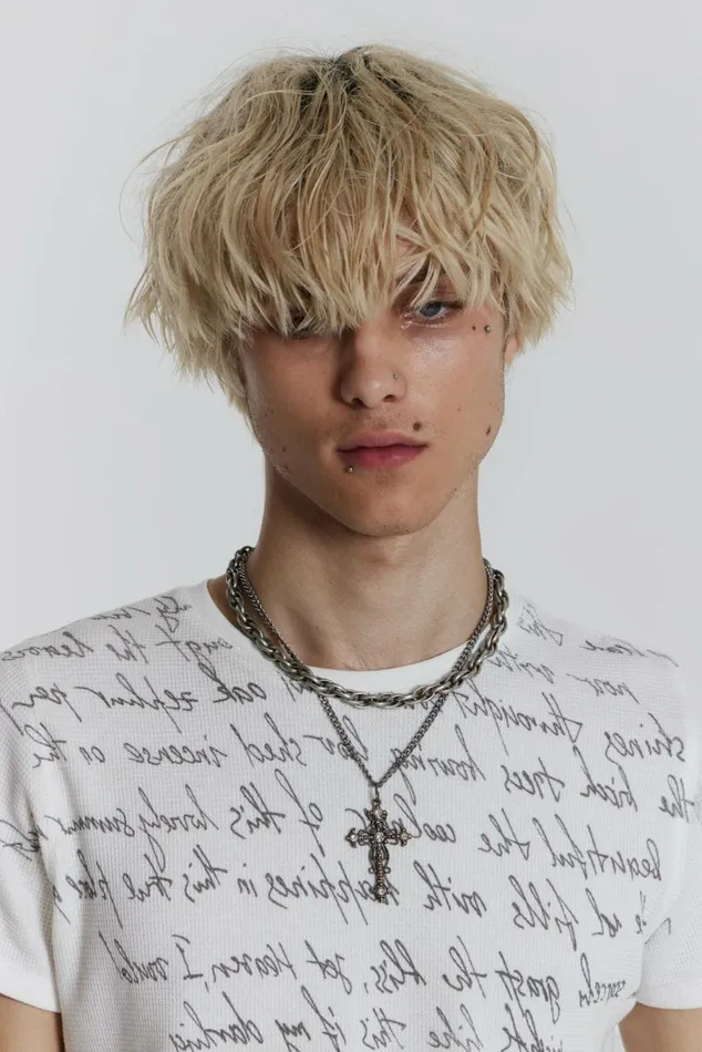 Verse Waffle Tee White Men Jaded London TShirts