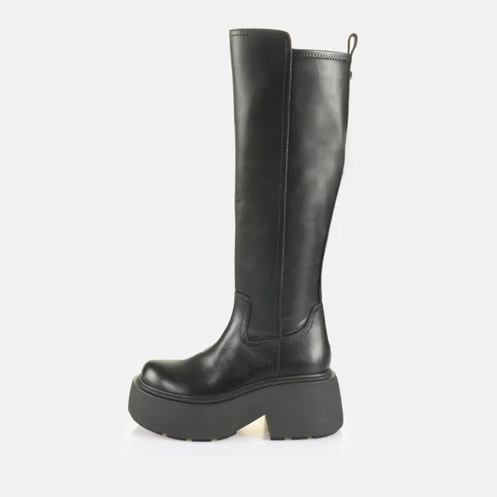 Vicious Boot Hi Black Buffalo Boots and AnkleBoots