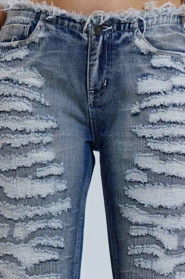 Viper Low Rise Jeans Blue Women Jaded London Jeans