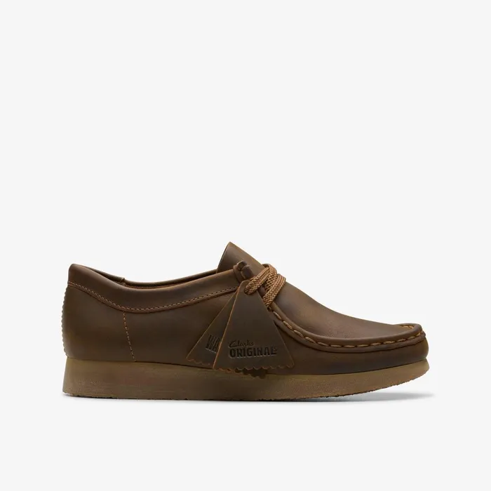 Wallabee Older Beeswax Kids Clarks Originals