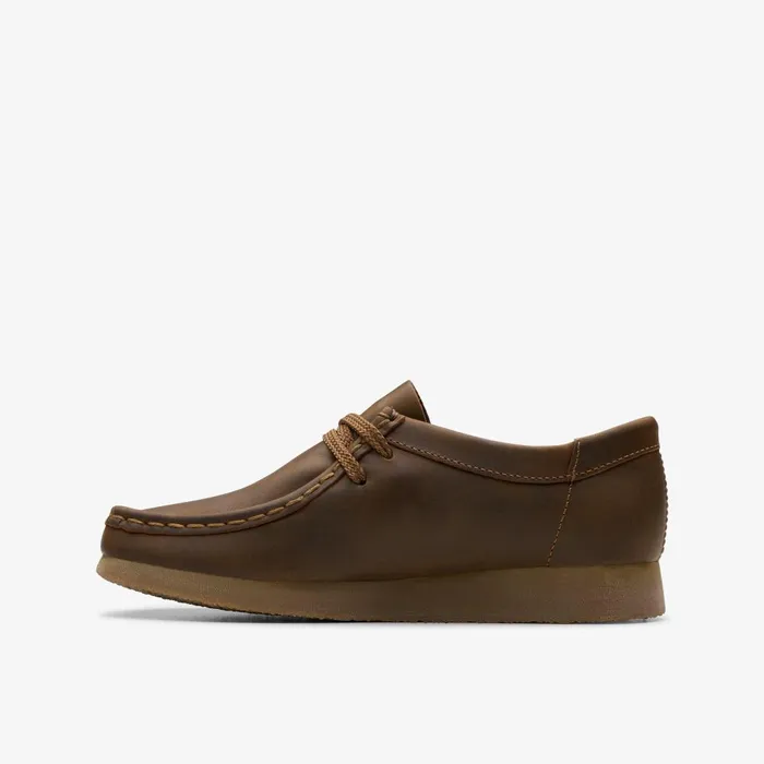 Wallabee Older Beeswax Kids Clarks Originals