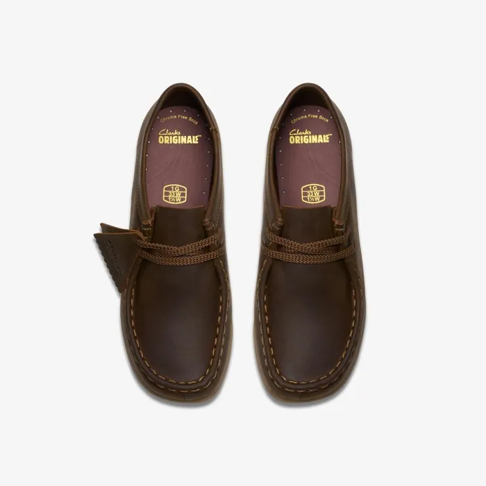 Wallabee Older Beeswax Kids Clarks Originals