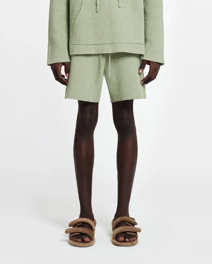 Walter TerryKnit Shorts Faded Sage Men Nanushka Shorts