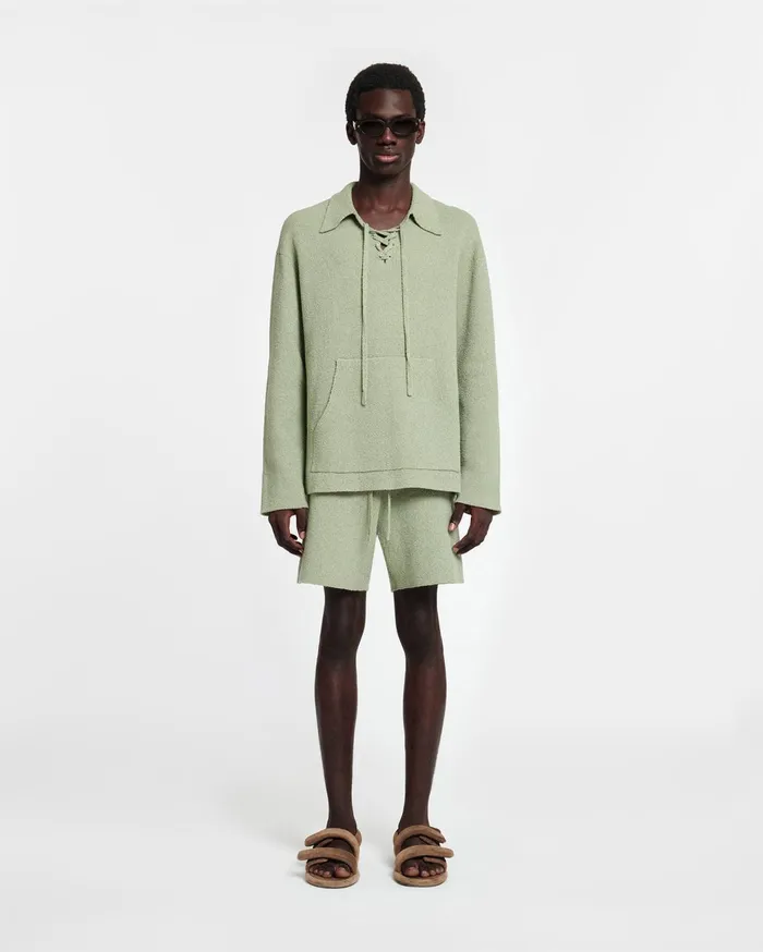 Walter TerryKnit Shorts Faded Sage Men Nanushka Shorts
