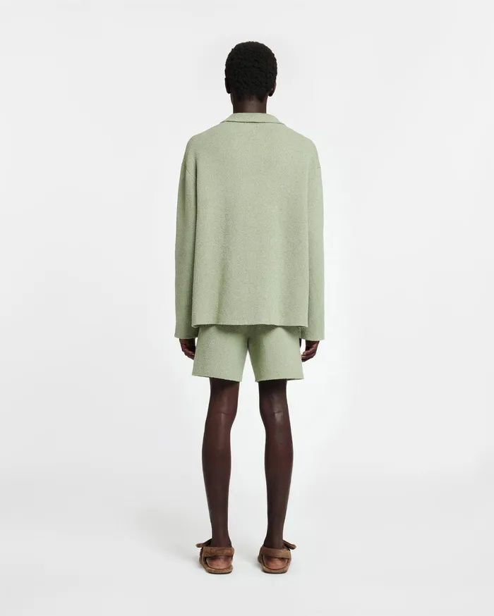 Walter TerryKnit Shorts Faded Sage Men Nanushka Shorts