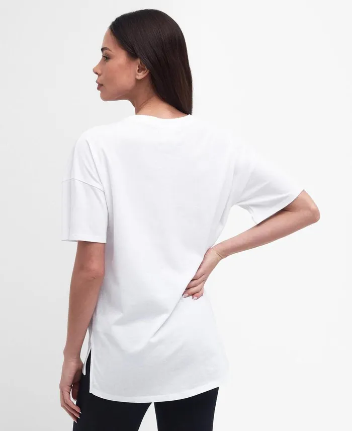 Whitson TShirt Classic White Women Barbour TShirts
