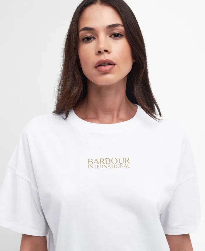 Whitson TShirt Classic White Women Barbour TShirts