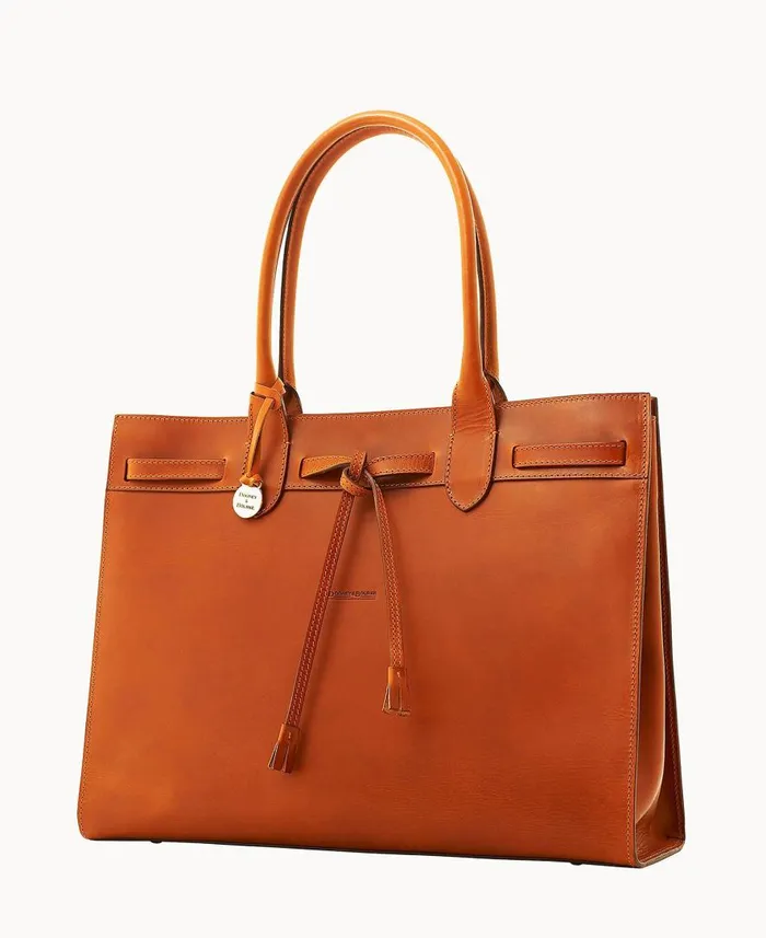 Woman Alto Large Tassel Bag Saddle Dooney and Bourke Totes Woman Alto Large Tassel Bag Saddle Dooney and Bourke Totes