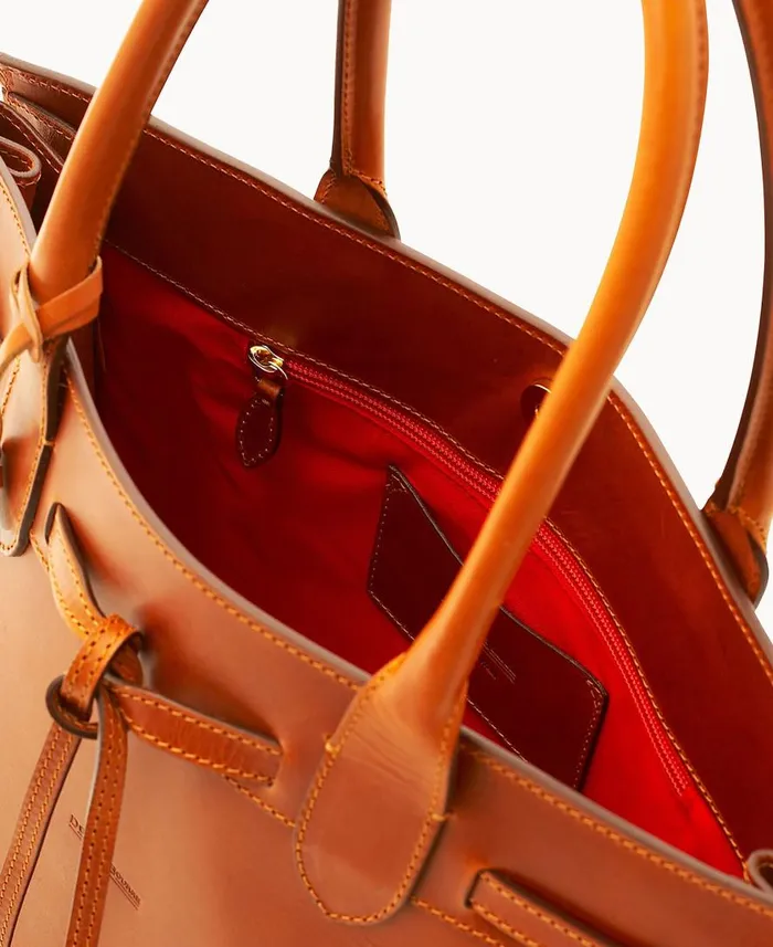 Woman Alto Large Tassel Bag Saddle Dooney and Bourke Totes Woman Alto Large Tassel Bag Saddle Dooney and Bourke Totes