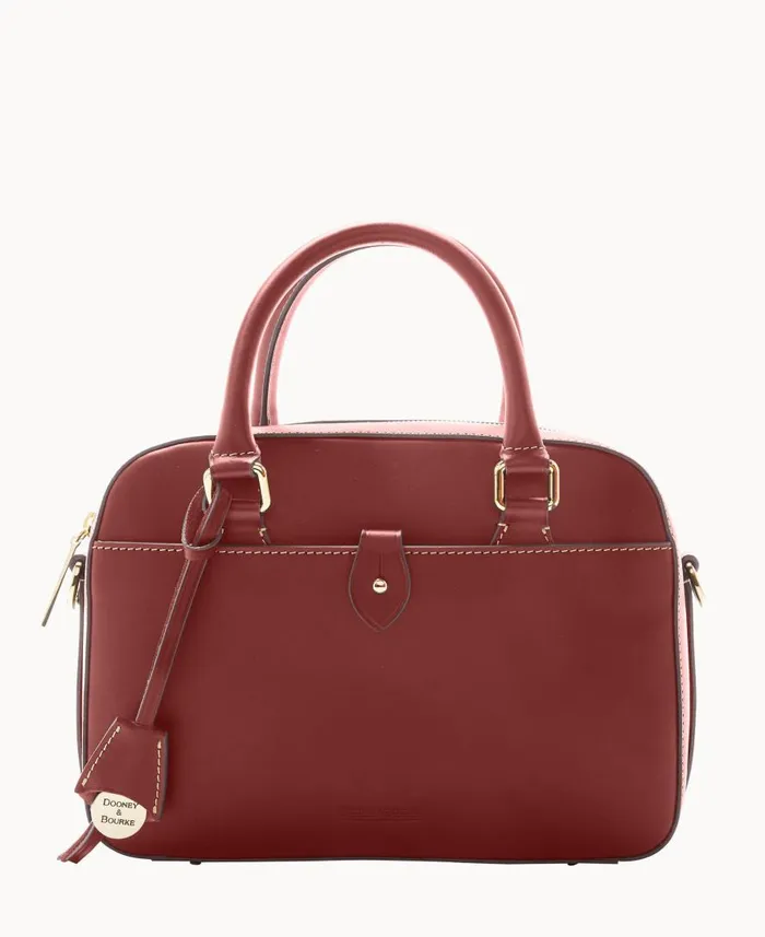 Woman Alto Shana Burgundy Dooney and Bourke Satchels