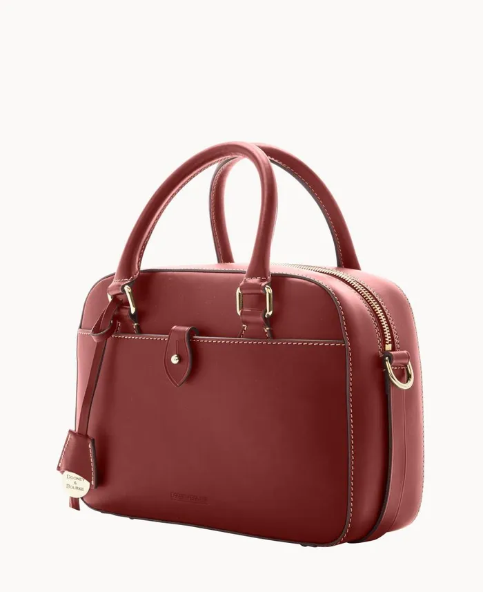 Woman Alto Shana Burgundy Dooney and Bourke Satchels Woman Alto Shana Burgundy Dooney and Bourke Satchels
