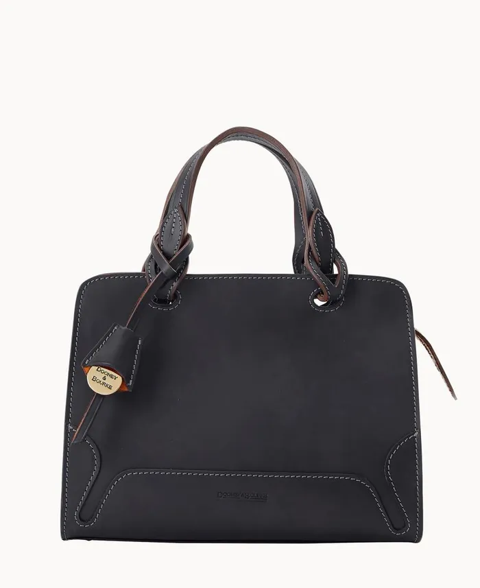 Woman Alto Vallea Black Dooney and Bourke Satchels